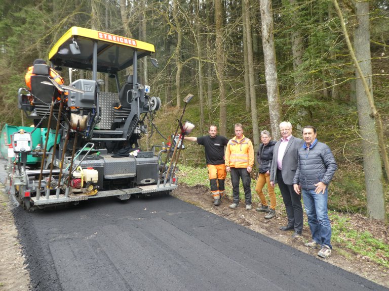 Straßensanierung Dambach