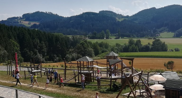 Abenteuerspielplatz verkleinert