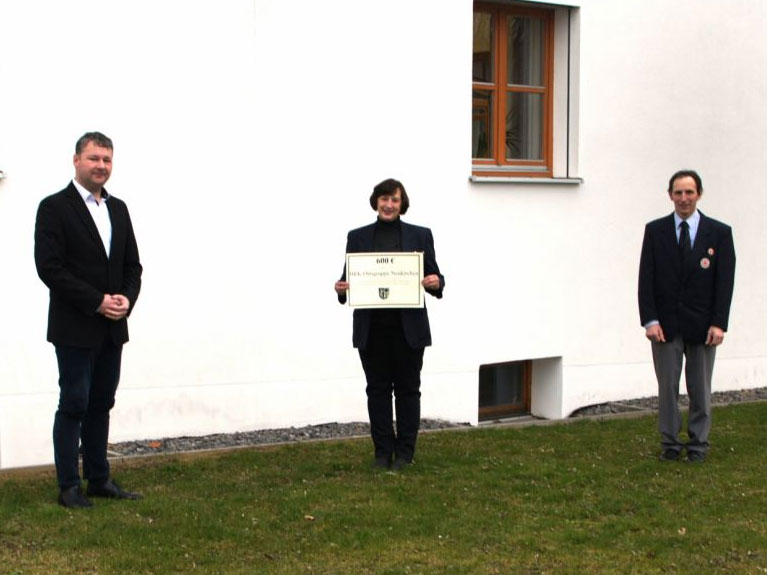 600 € für das BRK Neukirchen
