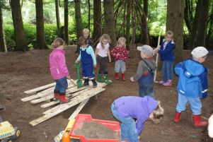 Kindertagesstätte St. Martin - Räumlichkeiten - Außenanlage