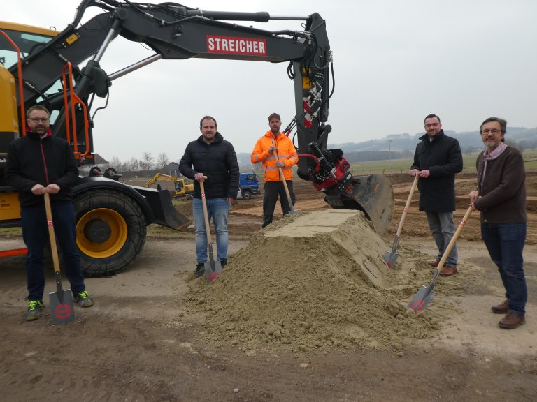 Baubeginn "Steinburg West"