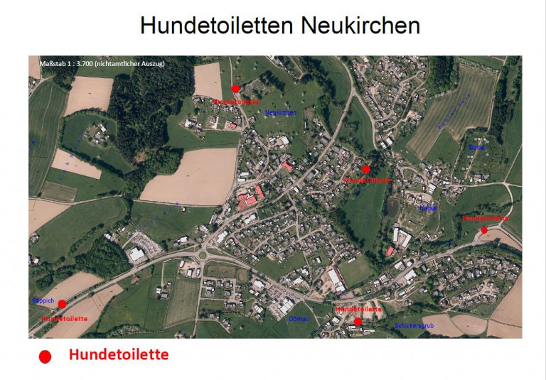 Hundetoiletten Neukirchen 2021