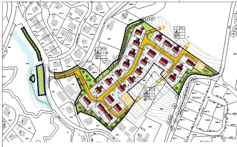 Lageplan Bühler Feld