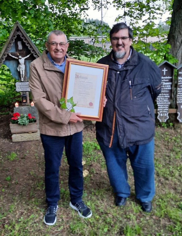 Ehrung Josef Feldmeier, BHV