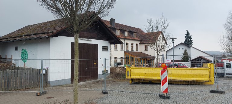 Baustelle Hortneubau