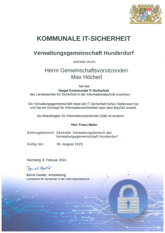 Bayer. Siegel Kommunale IT-Sicherheit