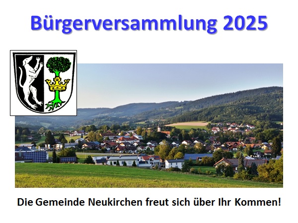 Bürgerversammlung 2025