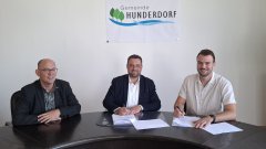 Unterzeichnung Mietvertrag Tagespflege