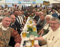 900-Jahrfeier Ehrengäste im Bierzelt